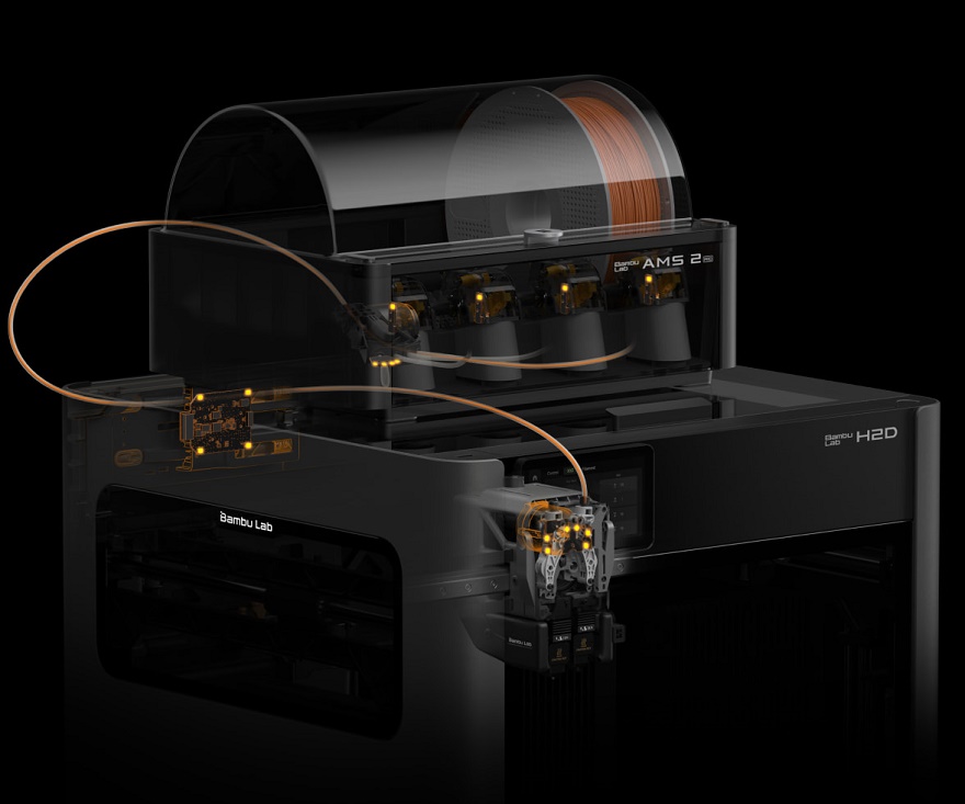 Мультиматериальная 3D-печать: возможности, преимущества и подходящие комбинации расходных материалов