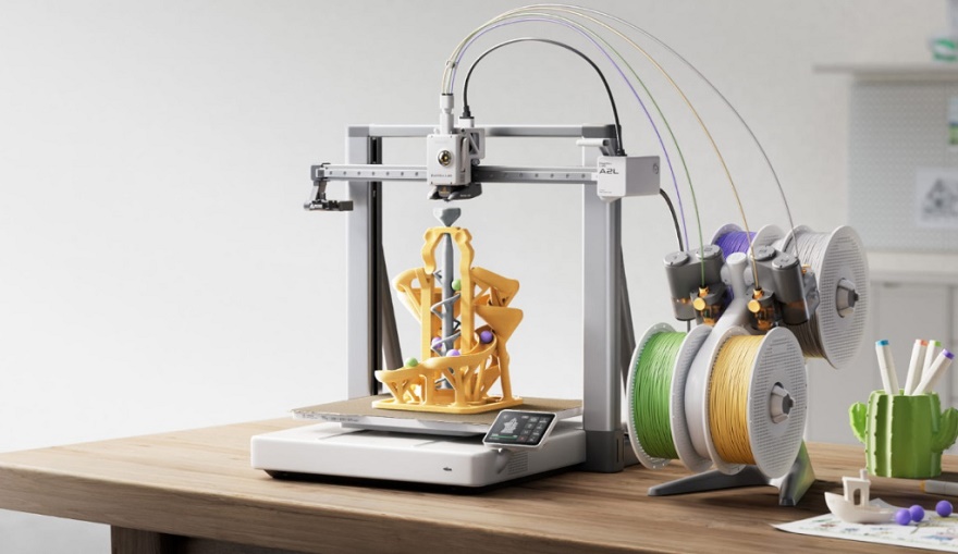 Bambu Lab выпустила бытовой 3D-принтер A2L с большим полезным объемом