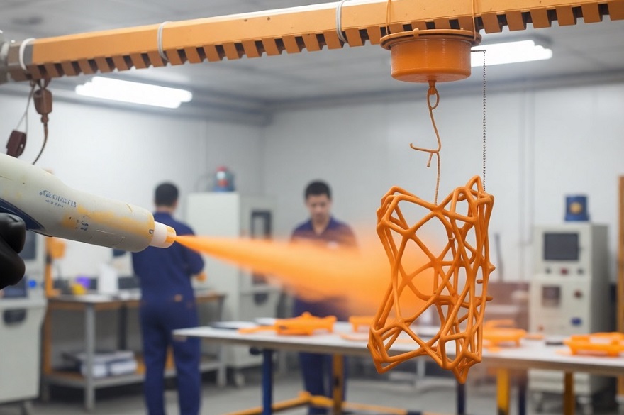 Порошковая покраска после FDM 3D-печати пластиками и композитами