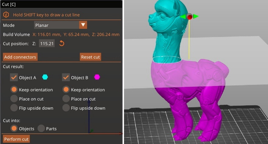 3D-печать больших моделей: делим объекты на части 3D-печать больших моделей: делим объекты на части