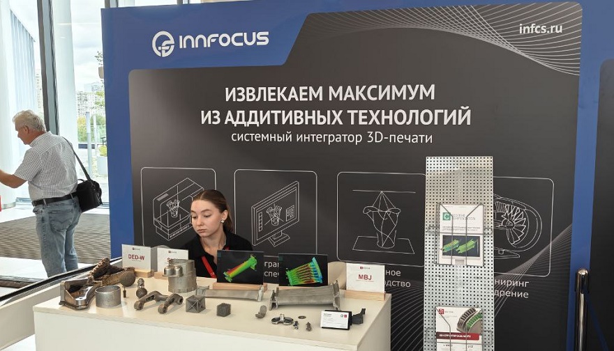 Фотообзор выставочной зоны форума аддитивных технологий «Конвергентум-2025»