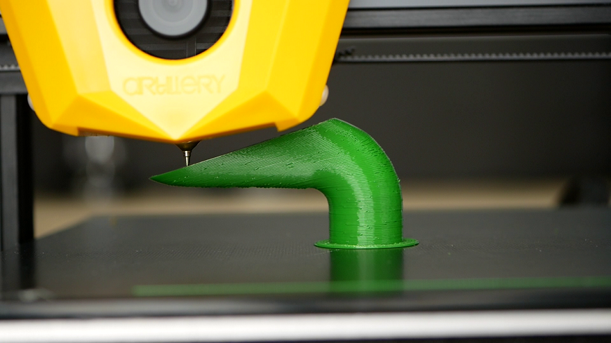 Коническая нарезка как более эффективный метод 3D-печати навесных структур