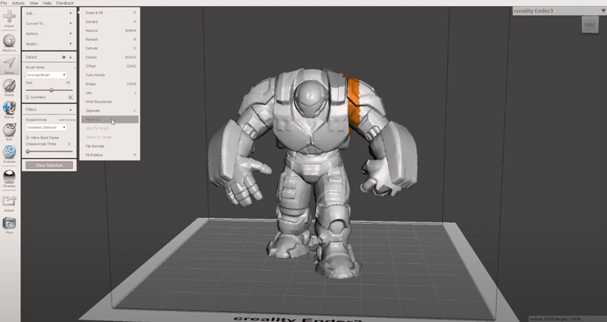 3D-печать больших моделей: делим объекты на части 3D-печать больших моделей: делим объекты на части
