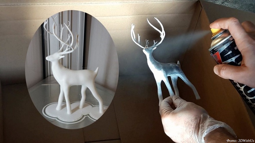 Покраска 3D-печатных изделий