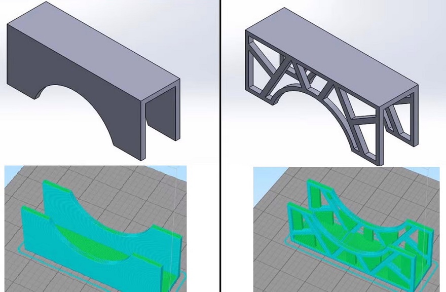 3D-печать полых моделей: способы и применение