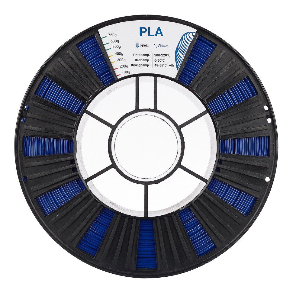 PLA Plastic REC 1.75 mm blue