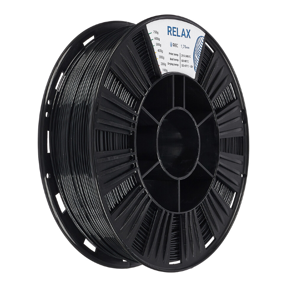 RELAX plastic REC 1.75 mm black
