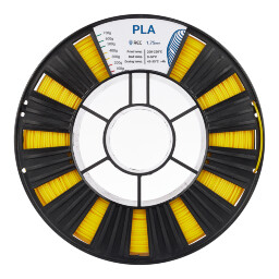 PLA пластик REC 1.75мм жёлтый