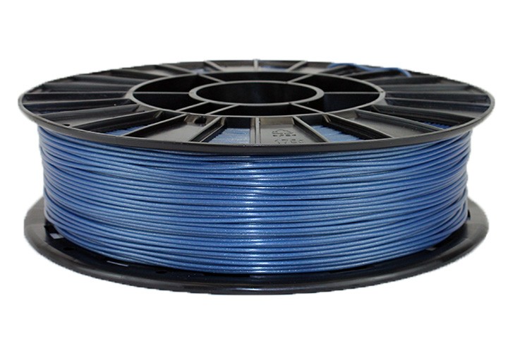 PLA plastic REC 1.75 mm metallic blue 