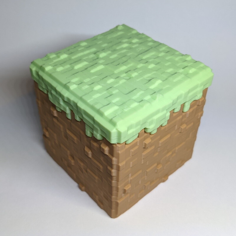 3Д модель Земля Minecraft