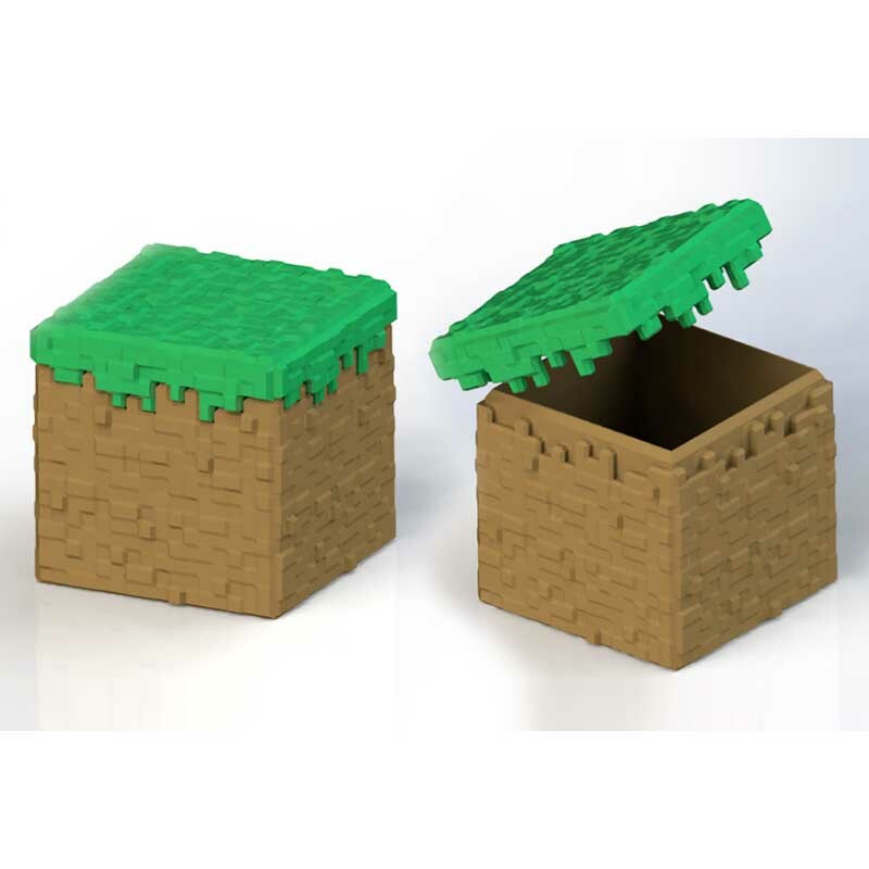 3Д модель Земля Minecraft