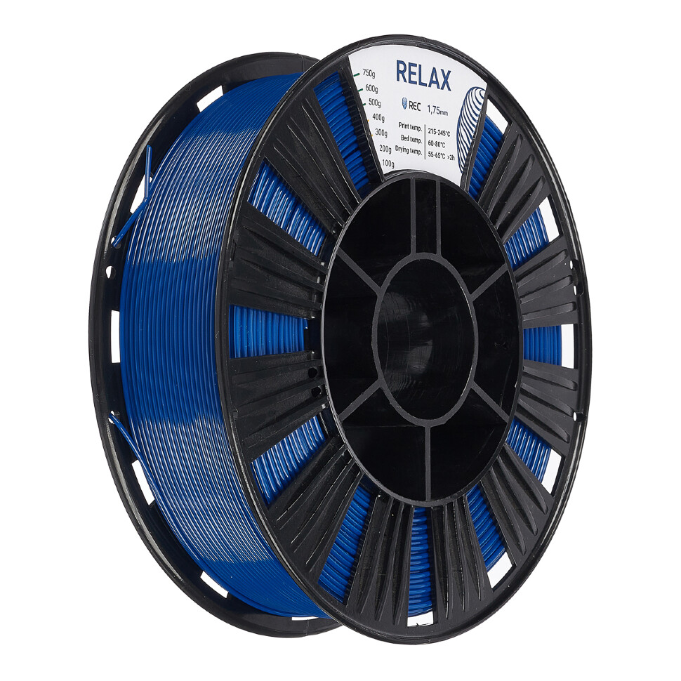 RELAX plastic REC 1.75 mm blue
