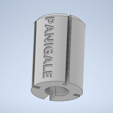 3D model of Quad lock Adapter for Ducati