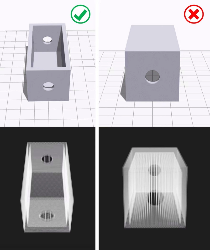 поддержки в 3D-печати