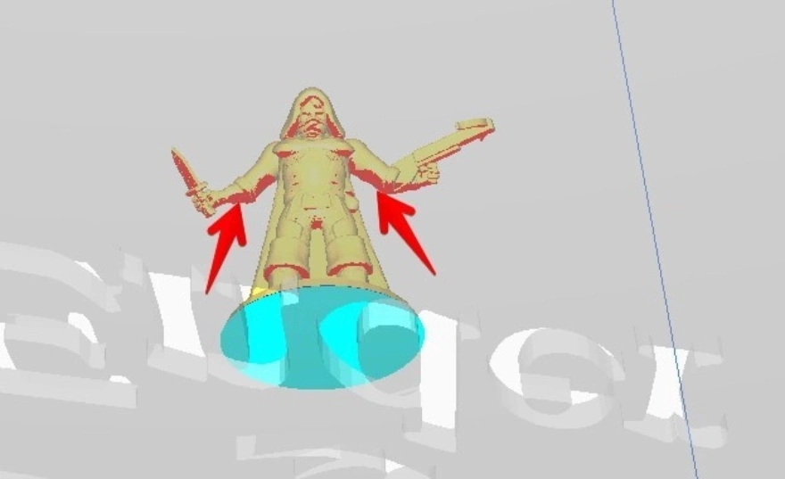 поддержки в 3D-печати