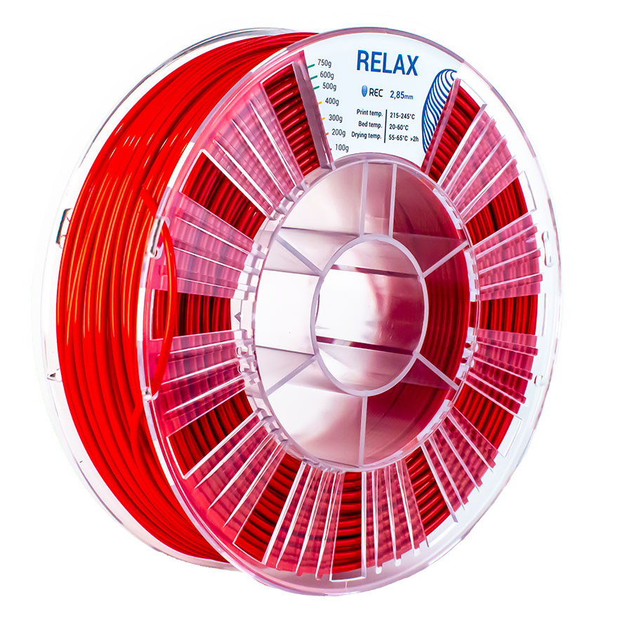 RELAX пластик REC 2.85мм красный