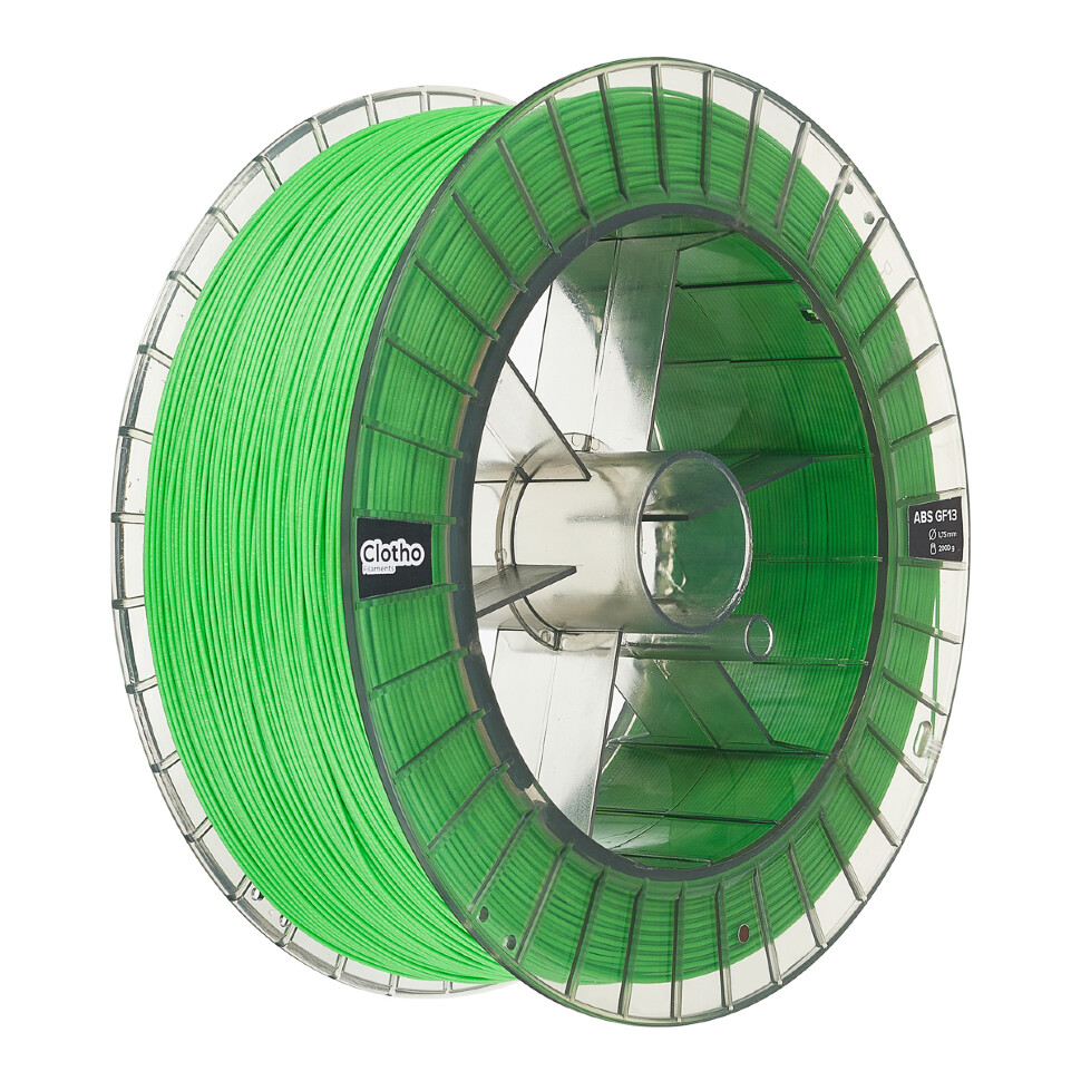 Polymer thread for 3D printer Clotho ABS Green Original 2kg