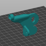 3D model of the Citroen headlight mount