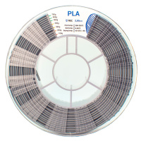 PLA пластик REC 2.85мм серый