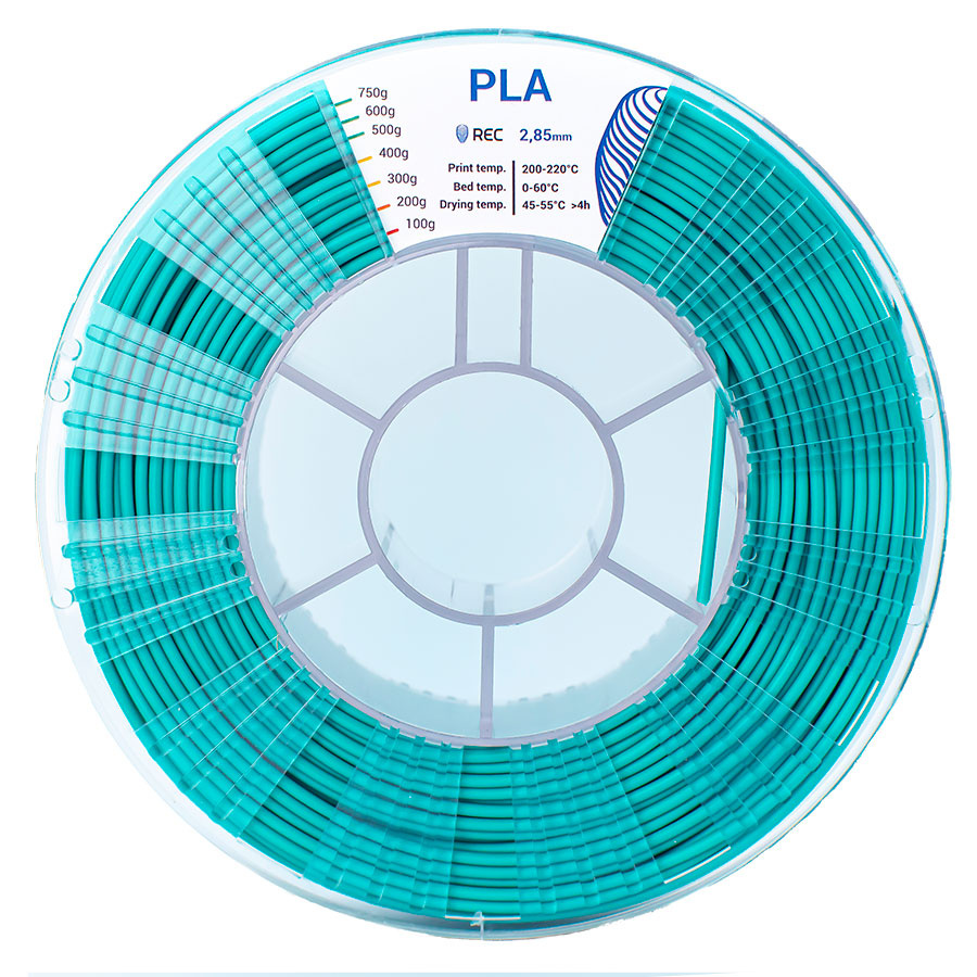 PLA plastic REC 2.85 mm turquoise