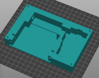 3Д модель корпус пульта управления мотором