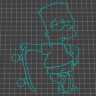 3D model stencils for 3D pens