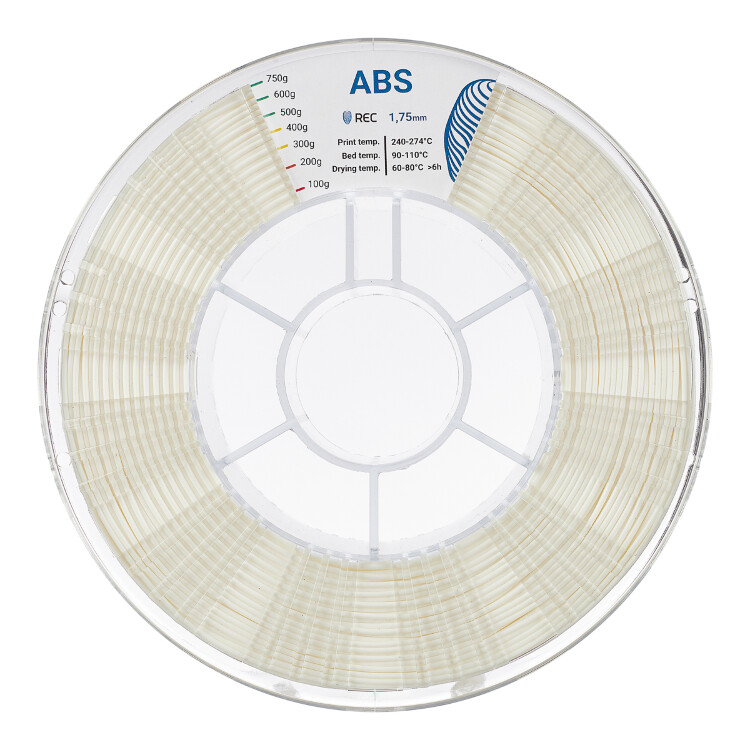 ABS plastic REC 1.75 mm white