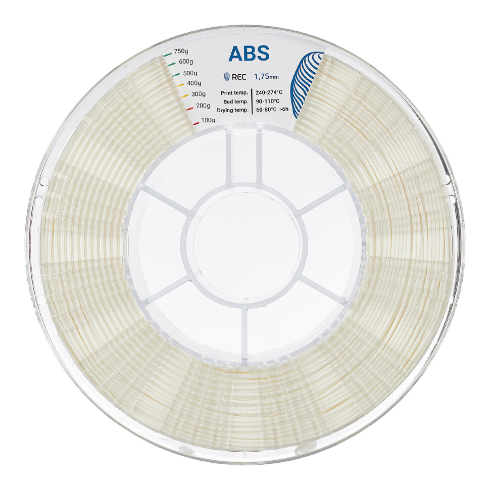 ABS plastic REC 1.75 mm white