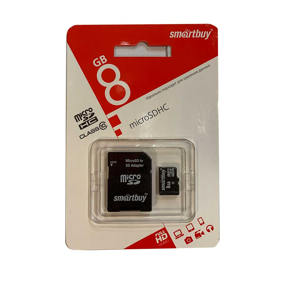 MicroSD карта с переходником