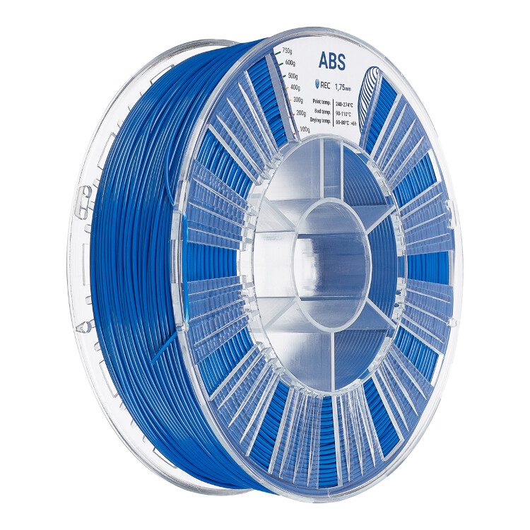 ABS plastic REC 1.75 mm blue