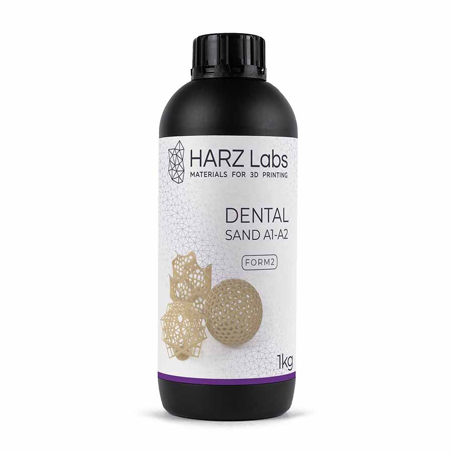 Фотополимерная смола HARZ Labs Dental Sand A1-A2