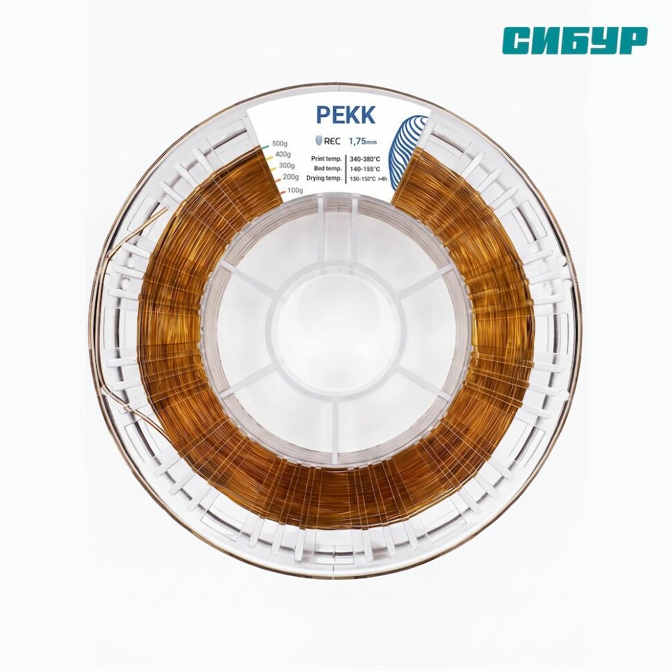 PEKK пластик REC 1.75мм натуральный 500г