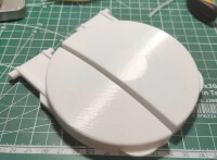 3Д модель кнопки для инсталляции cersanit