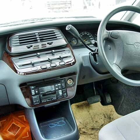 3Д модель ручка дефлектора печки Toyota Estima Emina Lucida 55905-28020