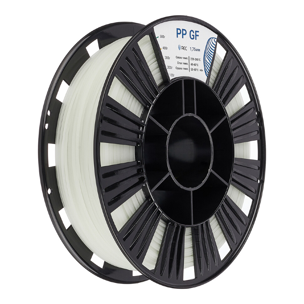 PP GF пластик REC 1.75мм натуральный