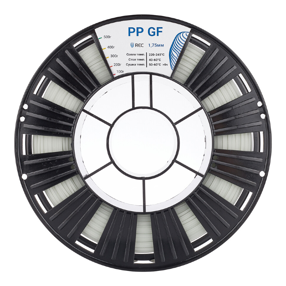 PP GF пластик REC 1.75мм натуральный