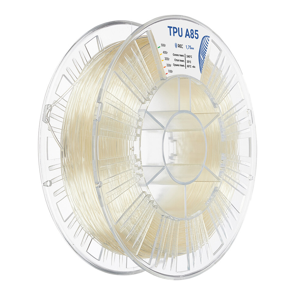 TPU A85 plastic REC 1.75mm natural