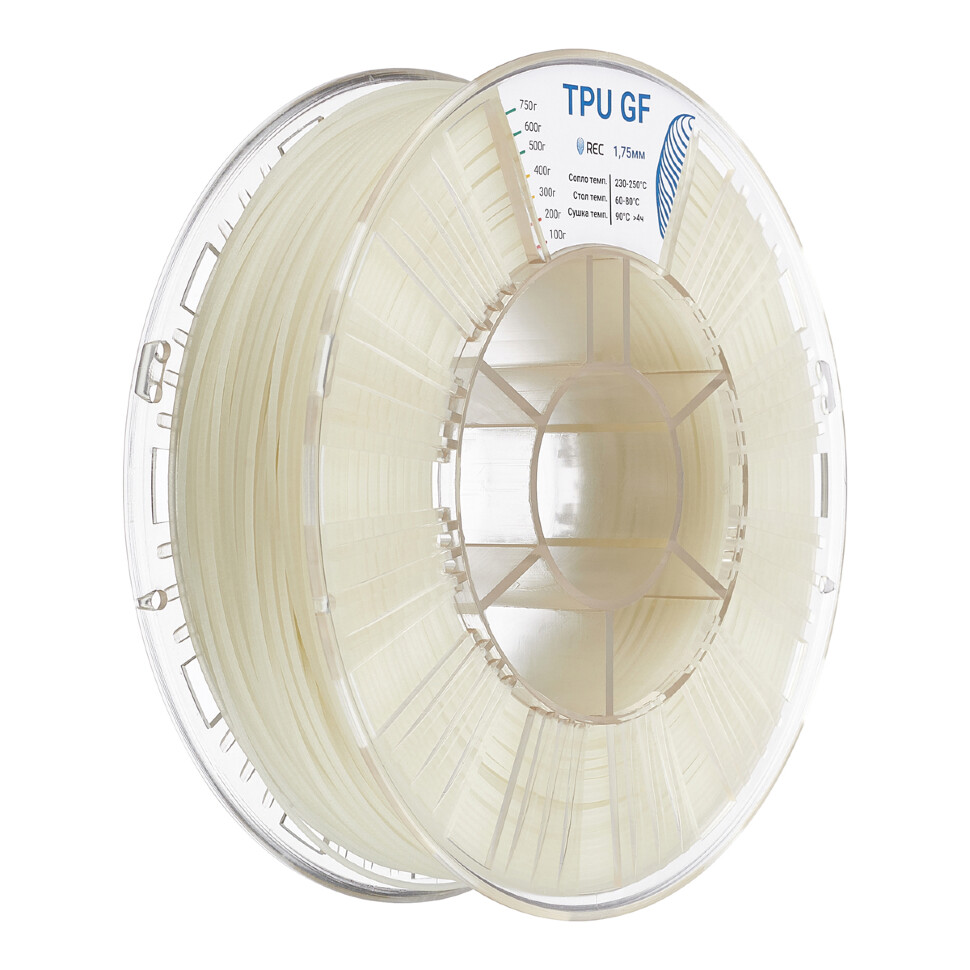 TPU GF Plastic REC 1.75mm Natural