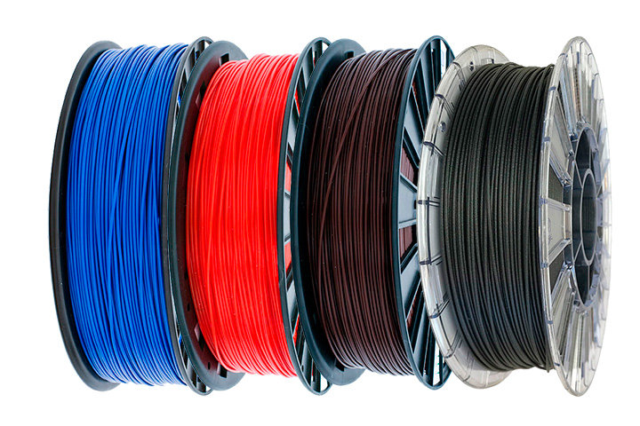 Kit Formax, Relax red, PLA brown, ABS Blue