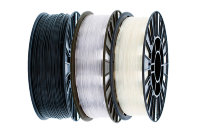 Комплект ABS черный, Relax прозрачный, PLA натуральный