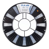 PLA Silk пластик REC 1.75мм серебристый