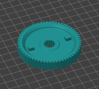 3Д модель шестерня дворника Renault Koleos