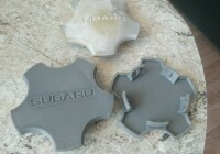 3Д модель колпачок защитный на оригинальные диски субару