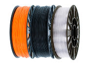 Комплект ABS оранжевый, Relax прозрачный, PLA черный