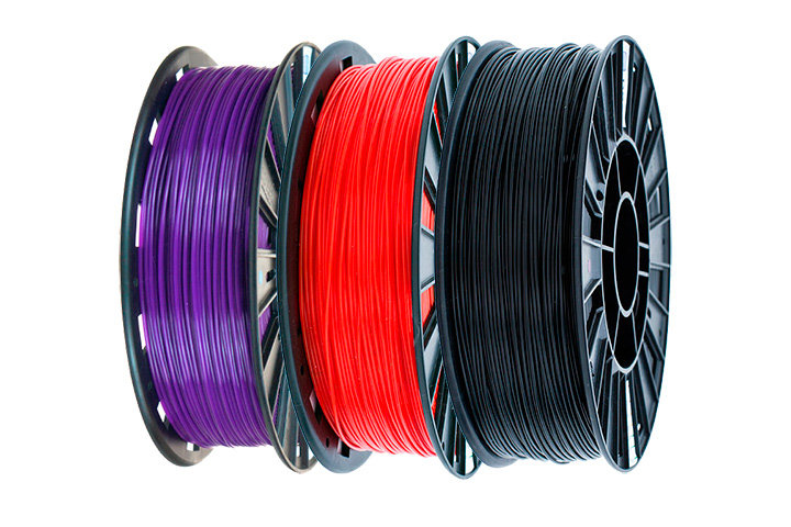 ABS Kit Black, Relax Red, PLA Purple
