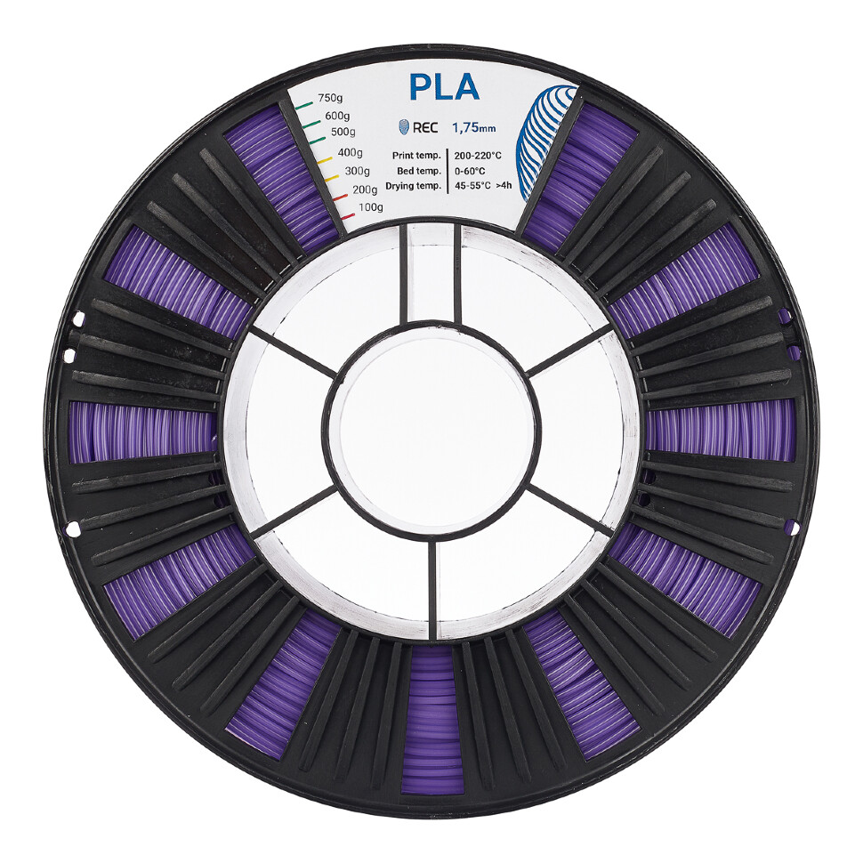 PLA Plastic REC 1.75 mm purple