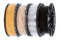 Комплект ABS золотистый, Relax прозрачный, PLA бежевый, Easy Flex черный