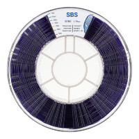 SBS plastic REC 1.75 mm clear purple