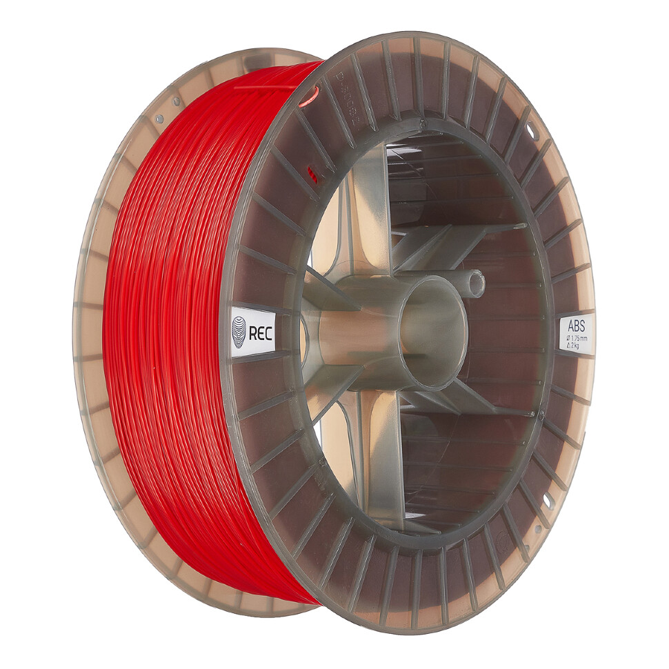 ABS plastic REC 1.75 mm red 2kg