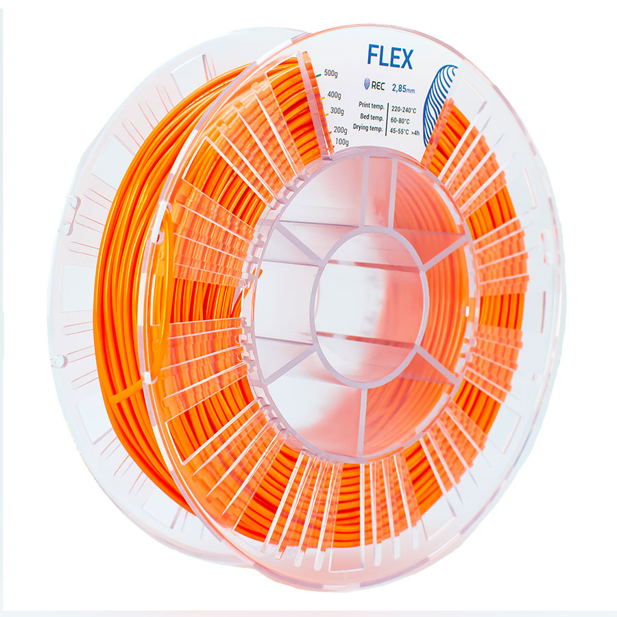 FLEX plastic REC 2.85 mm orange